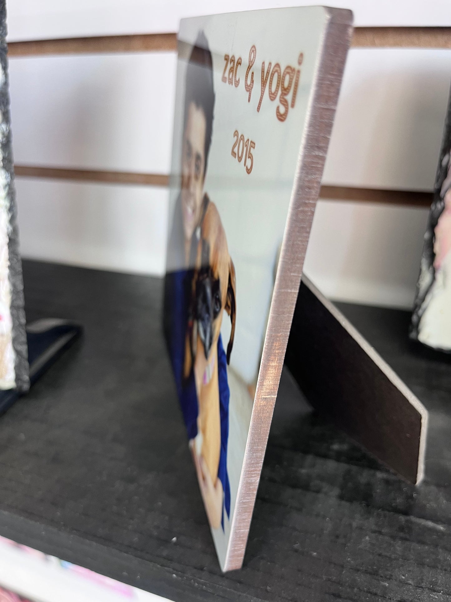 5x7 Hardboard with attached easel