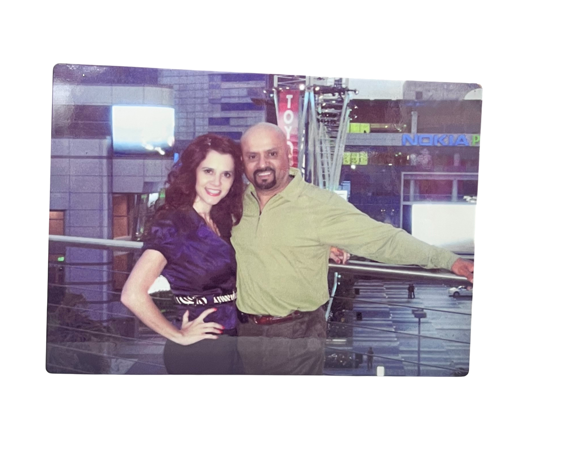 5x7 Hardboard with attached easel